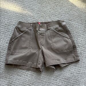 SPANX stretch twill shorts